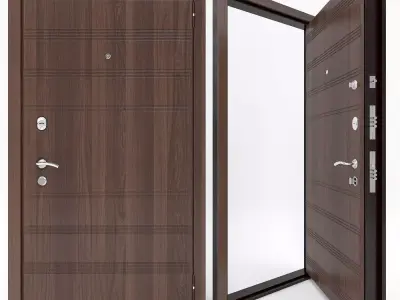 The front door MetalYur M1 3D model