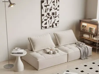 modern sofa chair  3D model