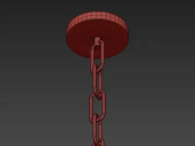 Coquette Chandelier 3D model