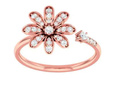 Women Ring 3D print model 104