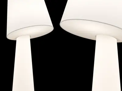 Alma Light Big Brother Floor Lamp 3D model