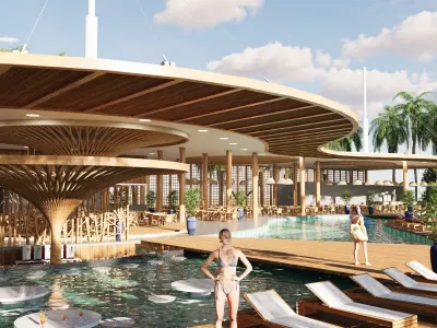 ARQUITETURAL RESTAURANT 3D model