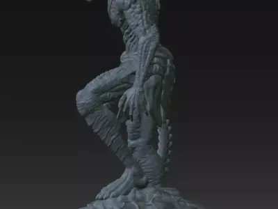 Doomsday predator 3d printing STL 3D print model