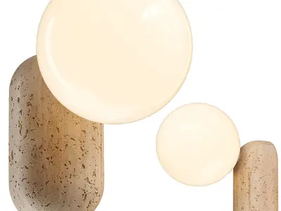 Lamaptron JONTE wall lamp 3D model