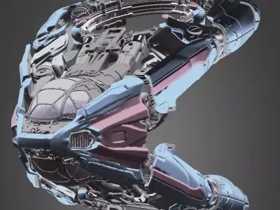 The Bowie Guardians of the Galaxy 3D print model