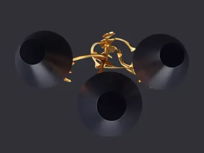 Louis XV Sconce  3D model