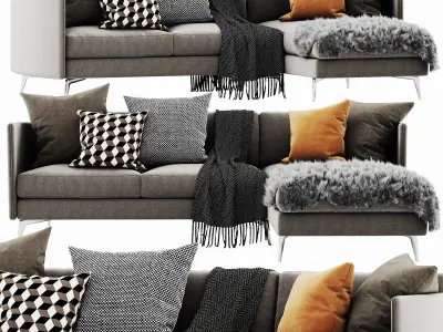 BoConcept Osaka 6 Chaise Lounge 3D model