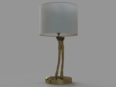 Duck Feet Table Lamp 3D model