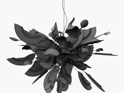 Light Ingo Maurer Porca Miseria 3D model