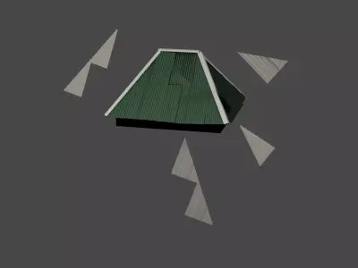 Roof Covering Ondulin Constructor 3D model