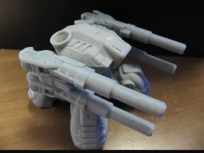 CHIBI-TECH SD - SBR-VII GUNPOD          3D print model