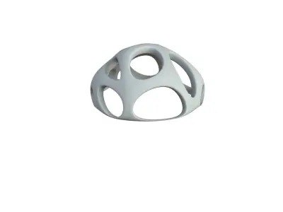 SciFi Cube Object No 56543 Low Poly Shape Low-poly 3D model