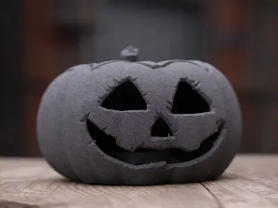 Amazing Pumpkin 007 3D print model
