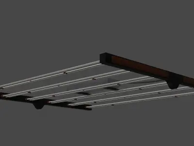 HPS led light 3D model