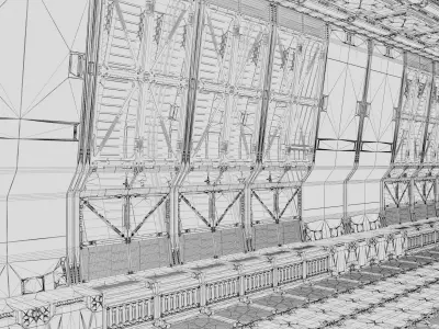 sci-fi set3 max 3D model