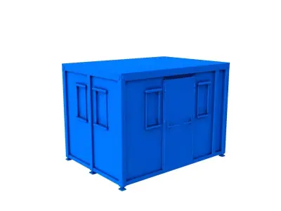 CONSTRUCTION OFFICE -  container office 3D print model