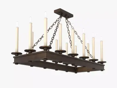 Fine Art Lamps Cienfuegos 888840 3D model