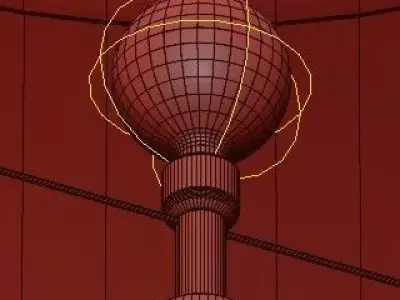 Errist Floor Lamp Arteriors 3D model