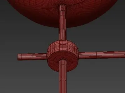 Four Hands Shayli Chandelier 3D model