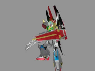 The Mecha Attacker 25 3D model