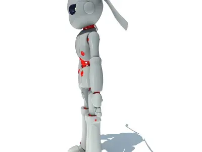 Simple Robot 3D Model 3D model