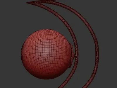 Corridor Golden 3D model