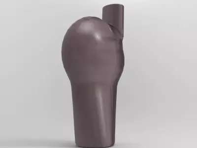 Ceny Vase Low-poly 3D model