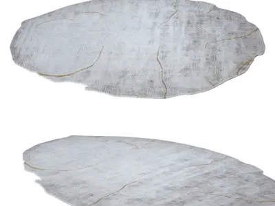 Marble Carpet Azalea Low-poly 3D model