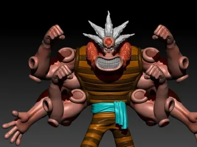 Hatchan - hachi - ONE PIECE - 3D PRINT 3D print model