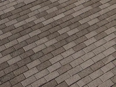 Two Tone Exposed Aggregate Paver Bricks Texture