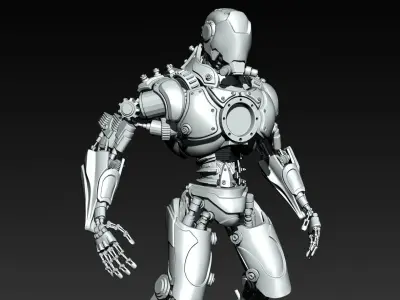 Zbrush Robot 3D model