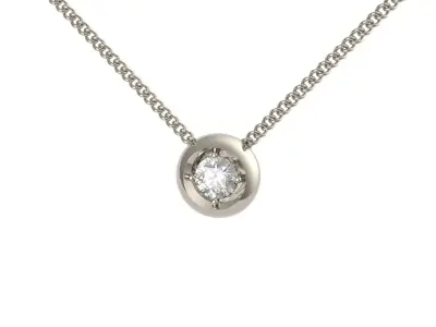 Water Drop Pendant Package 3D print model