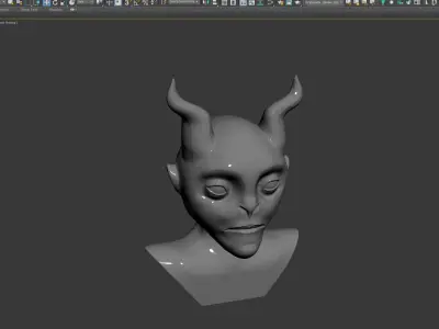 Stylized creature stl 3D print model