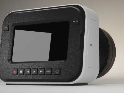  Blackmagic Production Camera 4K - 3D Model 3D model
