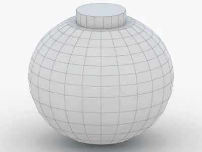 1522 - Ceiling Light Low-poly 3D model
