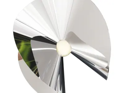 roche bobois mariposa table lamp 3D model