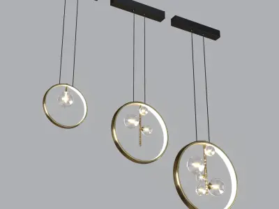 Artpad lighting Low-poly 3D model