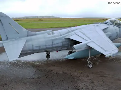  Short Takeoff Combat Aircraft Simplified 