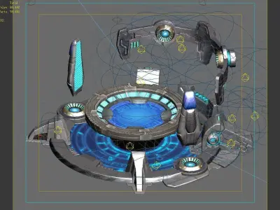 Fleet Territory - Deputy Commander Base 3D model