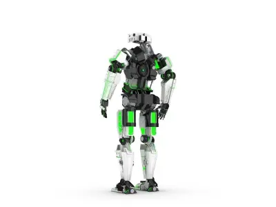 Sci-Fi Male Character 1 3D model