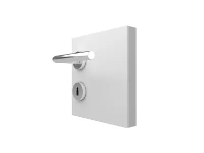 Standard Door Handle 3D model