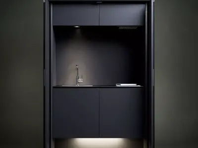 Affilato Hide Kitchen 3D model