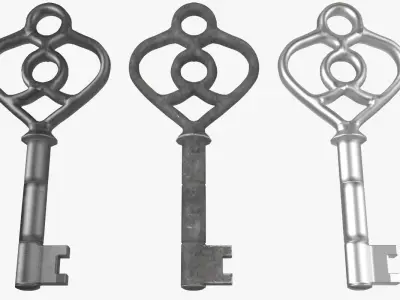 Key old 3D model