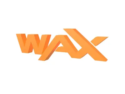 WAX Coin v2 001 Low-poly 3D model