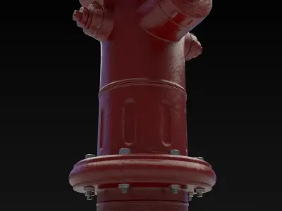 Fire Hydrant 3D model