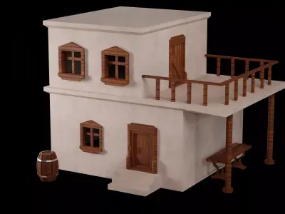 Desert Pack - Game Ready Asset Low-poly 3D model