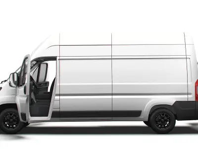 Opel Movano Van L3H3 HQ Interior 2023 3D model
