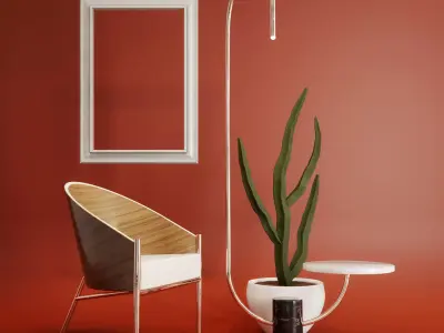 Coffee table 3D model