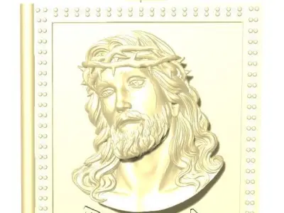 pingente da biblia de cristo  3D print model