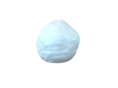 Snowball v1 004 Low-poly 3D model